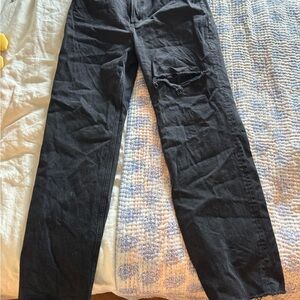 Abercrombie Curve Love Black Jeans